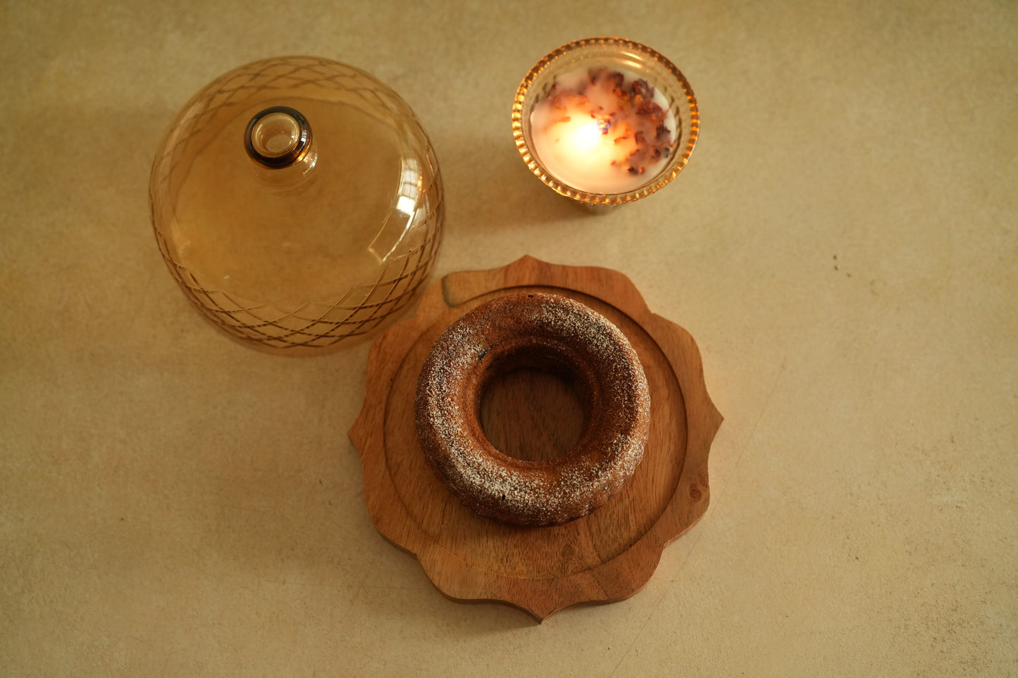 Wooden Dessert Stand