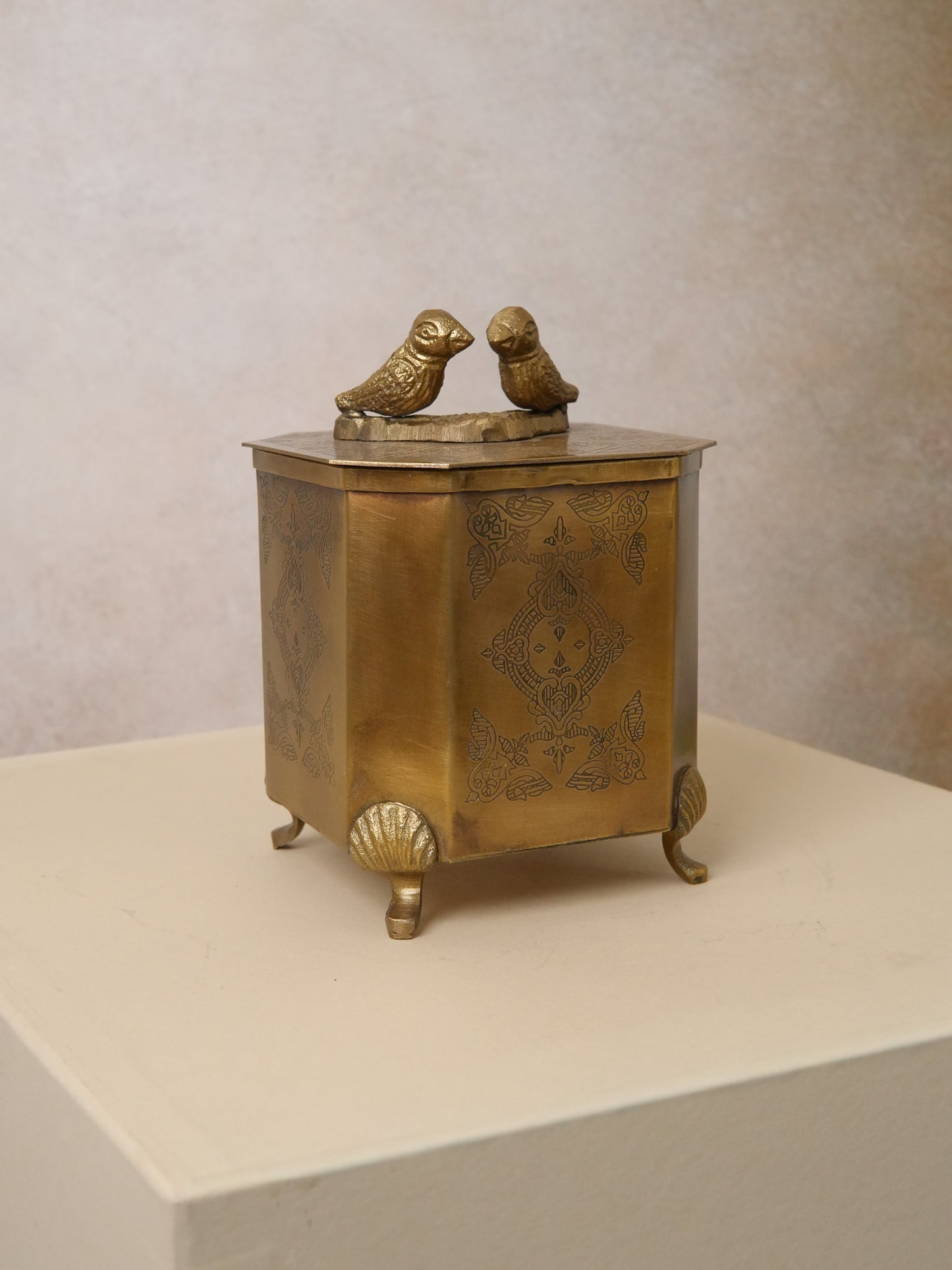 Exotic Brass Candle