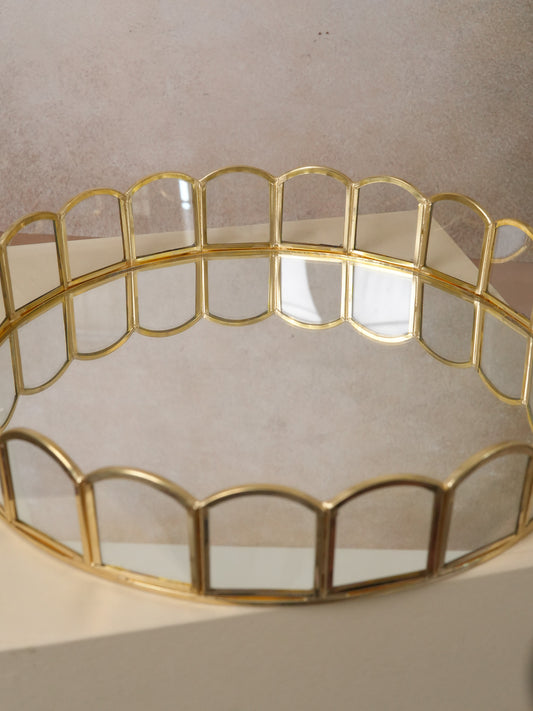 Mirror Tray Round