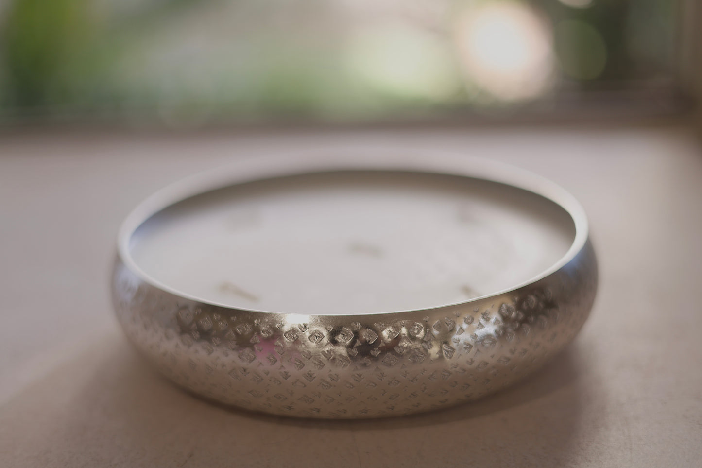 Silver Urli Candle