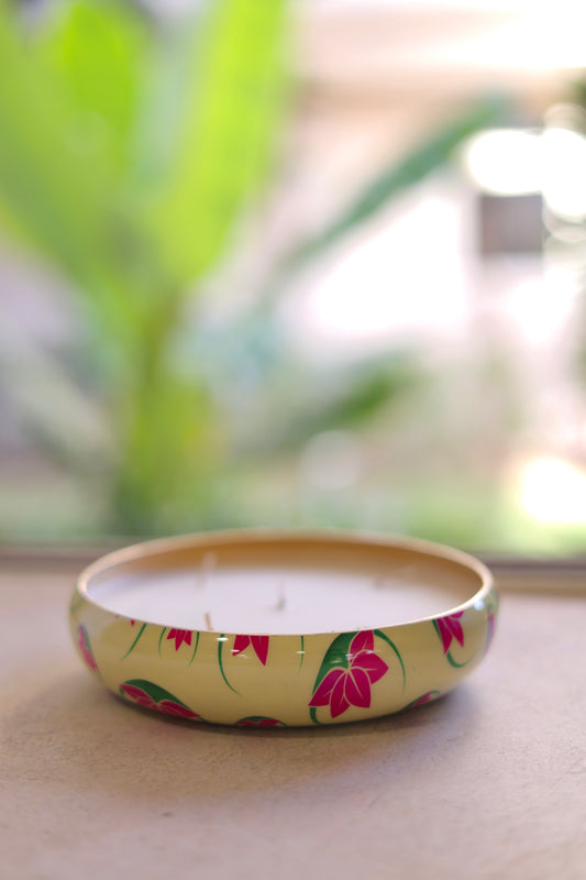 Premium Lotus Urli Candle