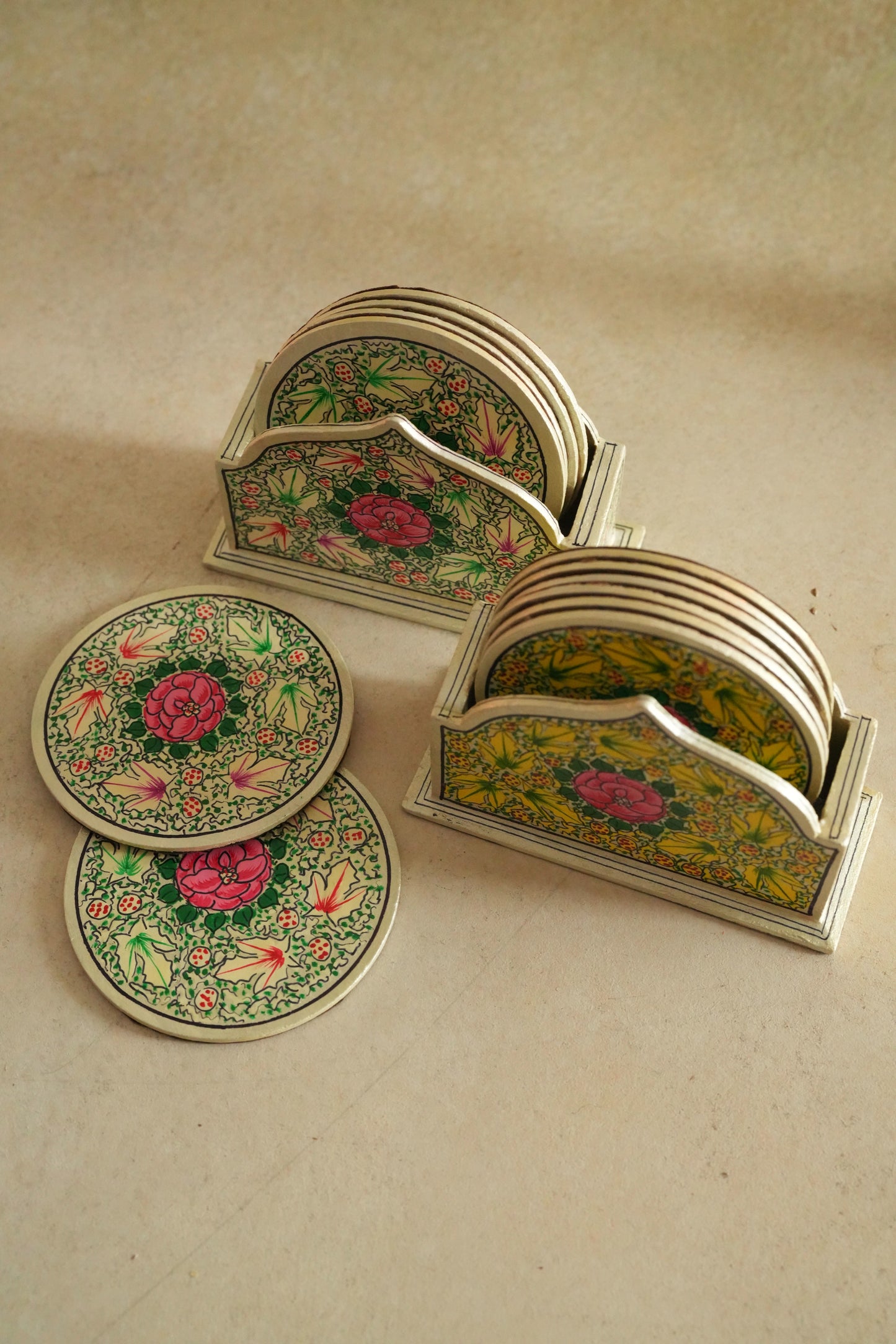 Kashmiri Coasters