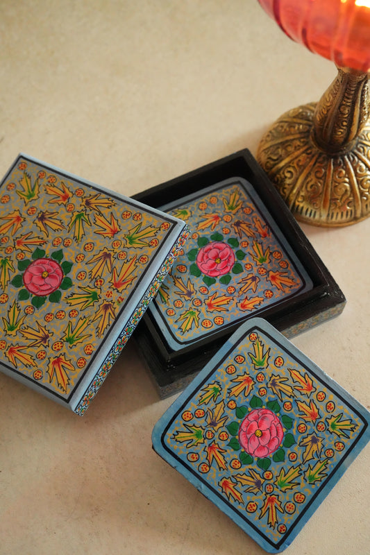Kashmiri Art Tea Coasters