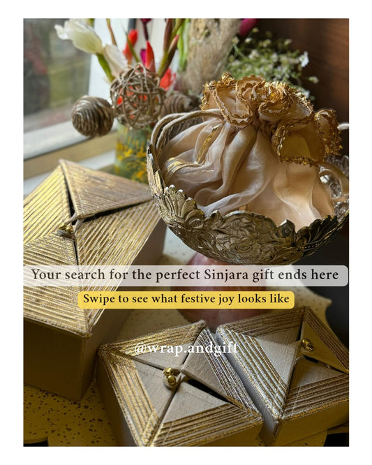 Gota brocade festive hamper