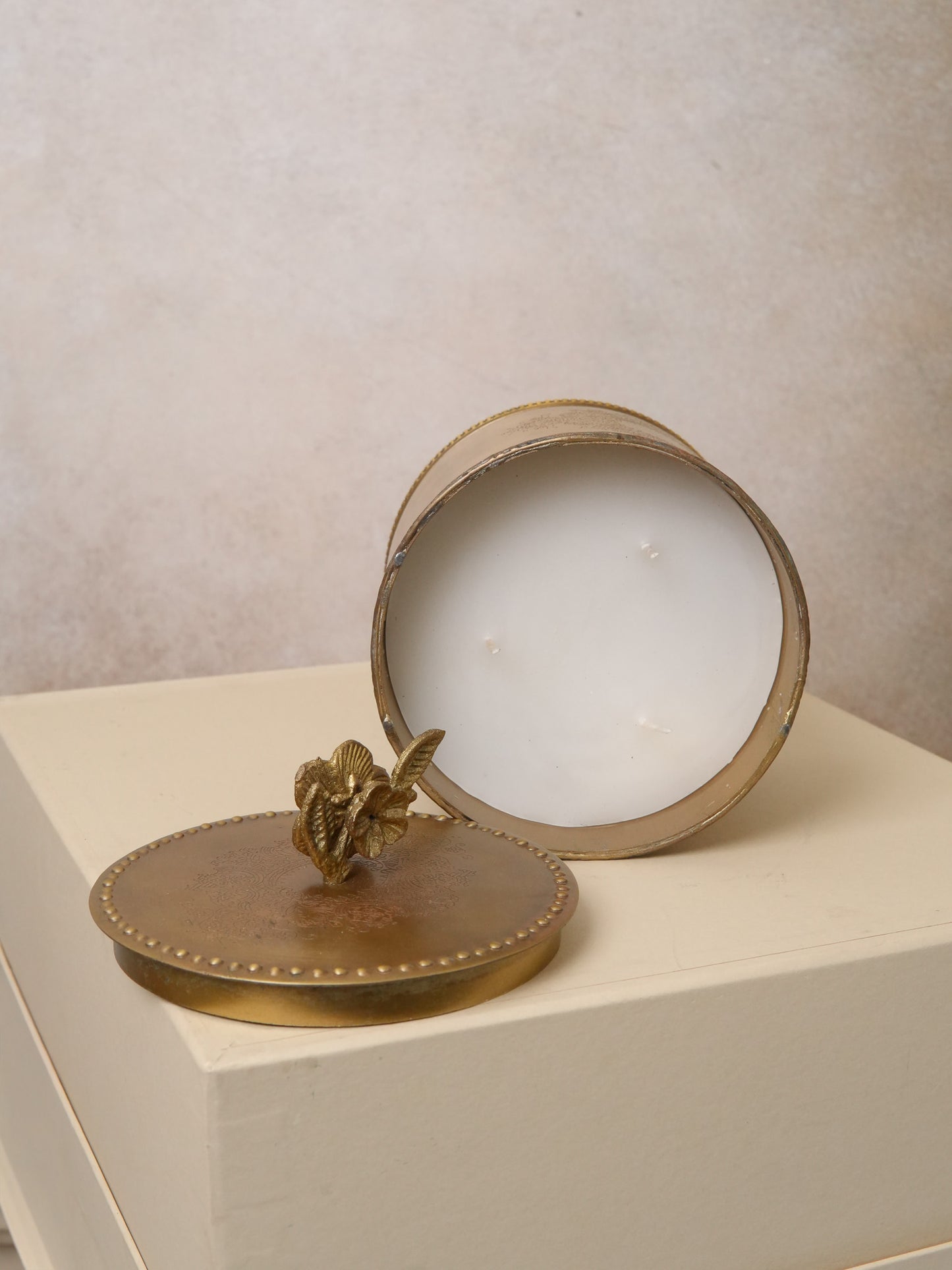 Premium Brass Jar Candle