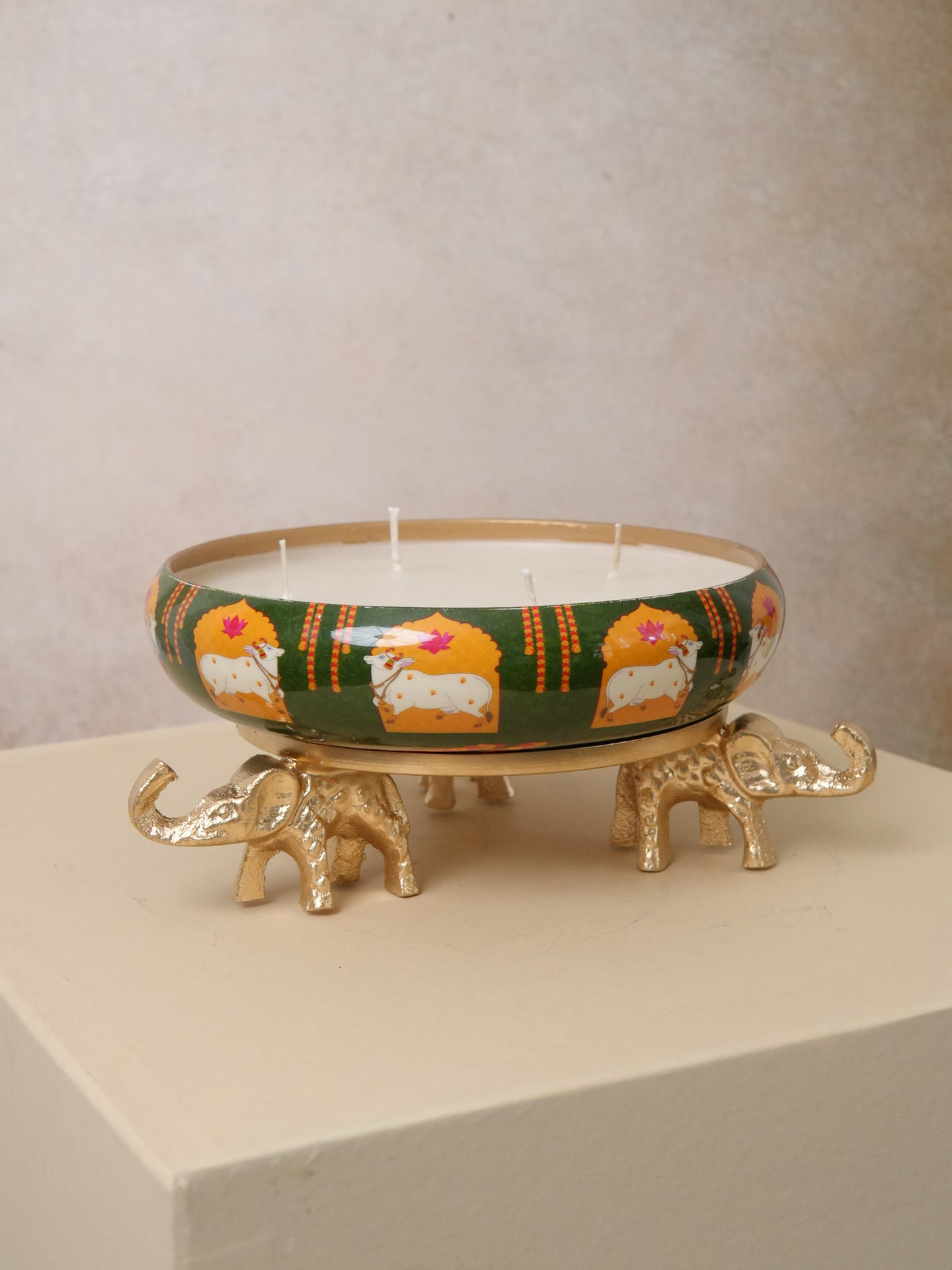 Pichwai Urli Candles