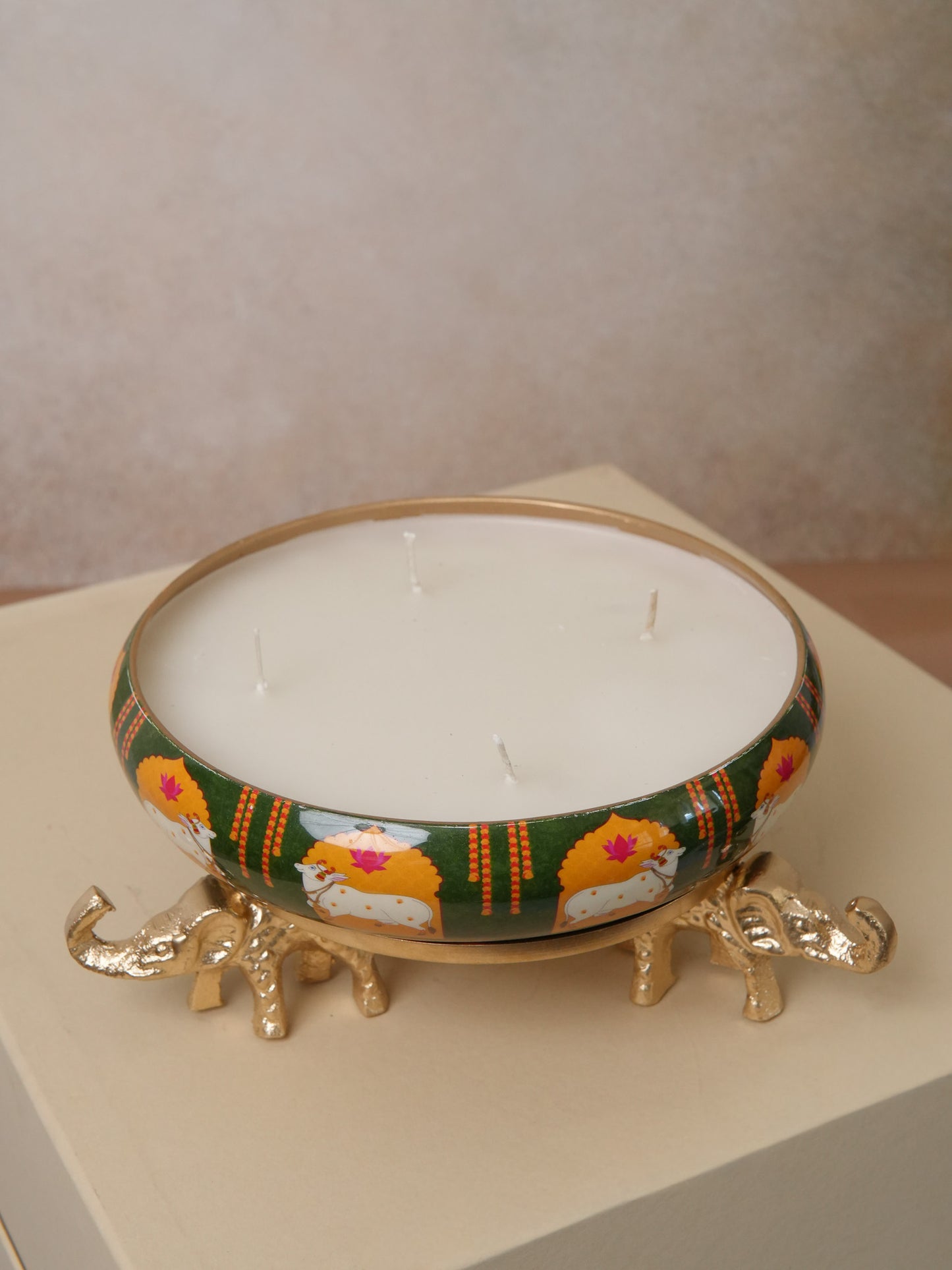 Pichwai Urli Candles