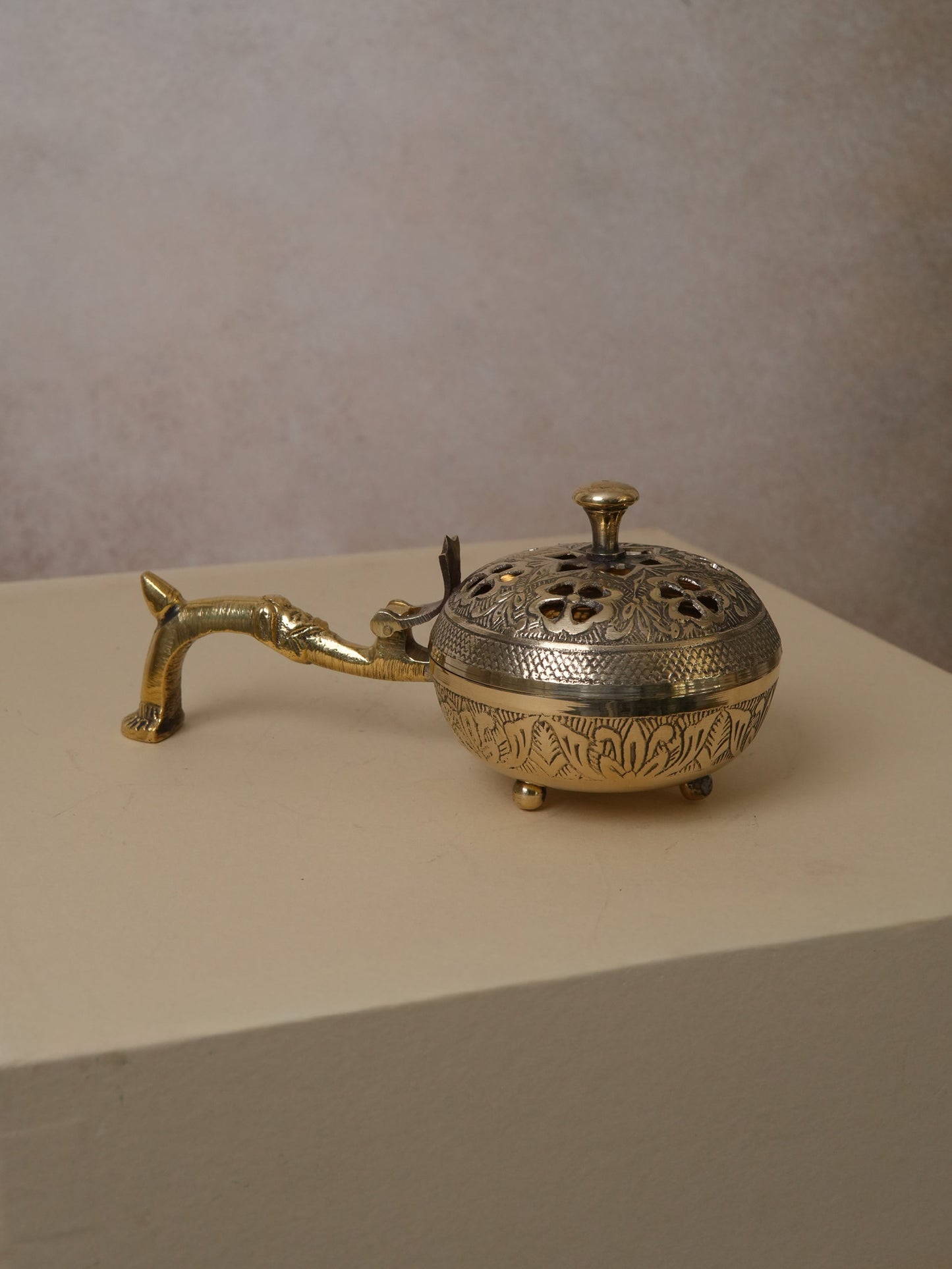 Brass loban burner