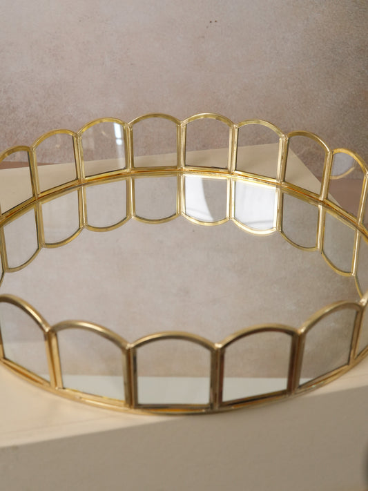 Mirror Tray Round