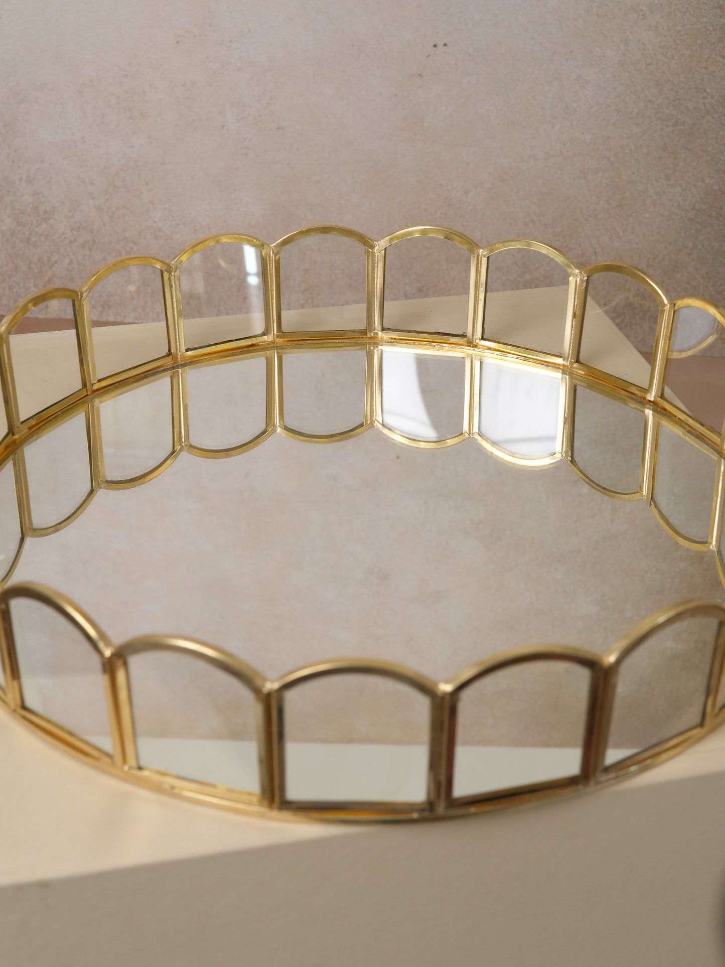 Mirror Tray Round