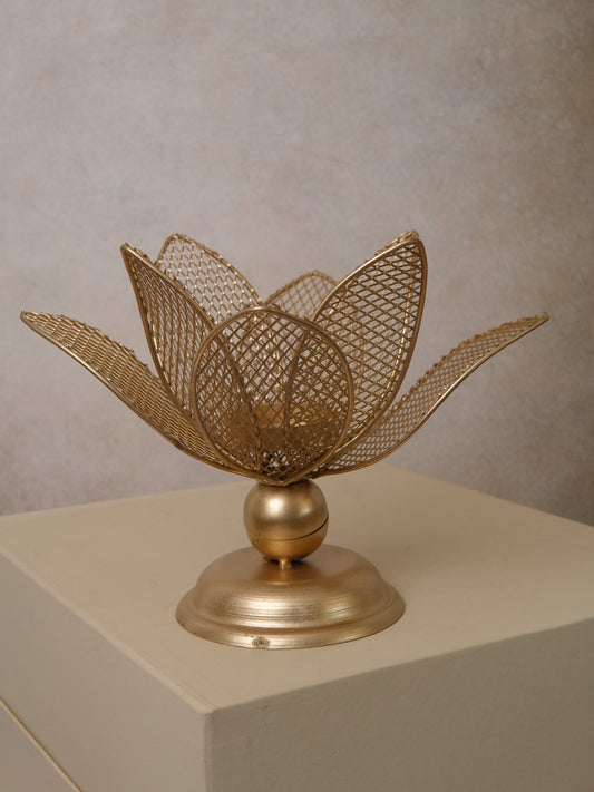 Lotus decorative diya