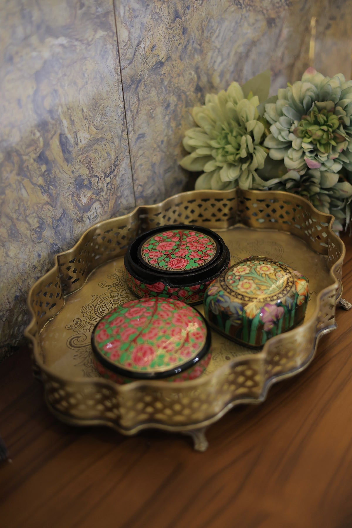 Brass Vintage Tray