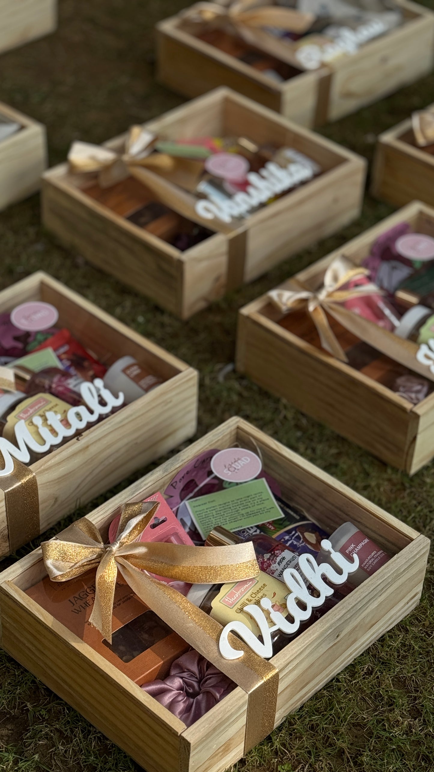 Bridesmaid giveaways