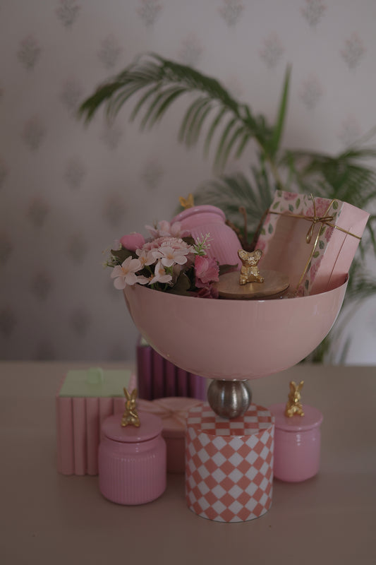 baby girl pink hamper