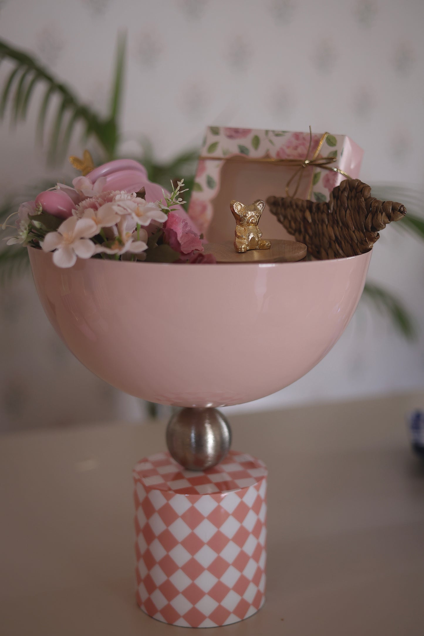 baby girl pink hamper