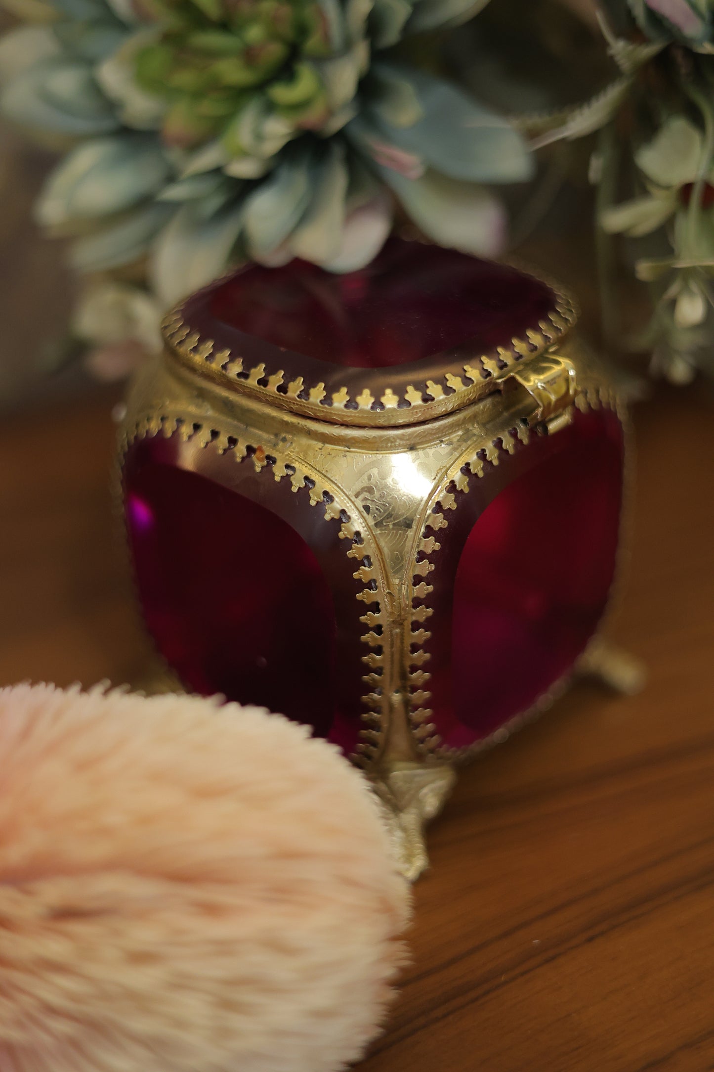 Brass and Glass Keepsake
