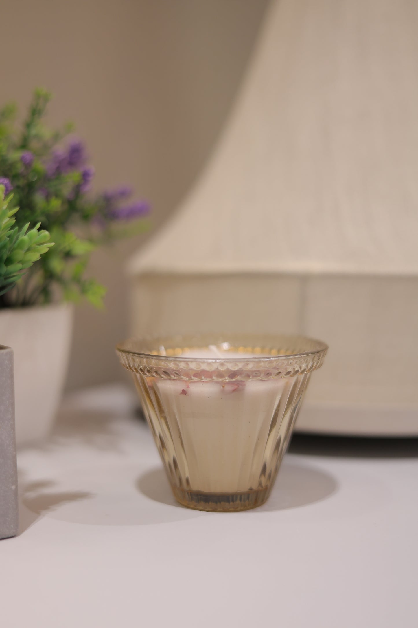 Metallic Festive Candle