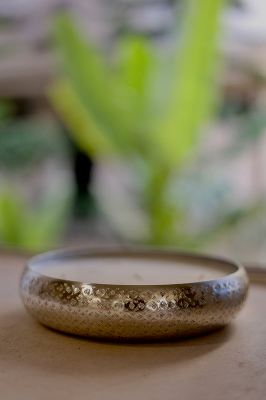 Silver Urli Candle