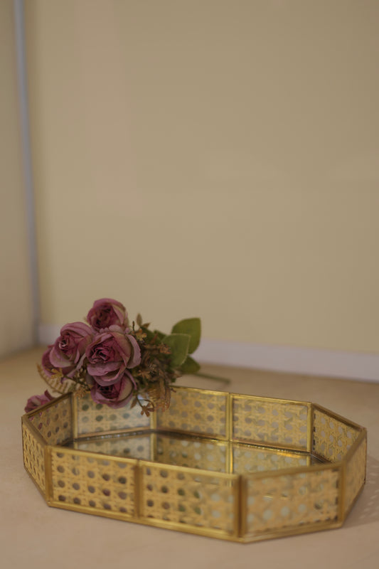 Premium Rattan Tray