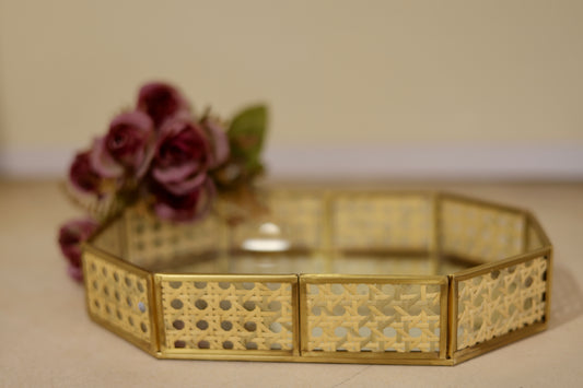 Premium Rattan Tray